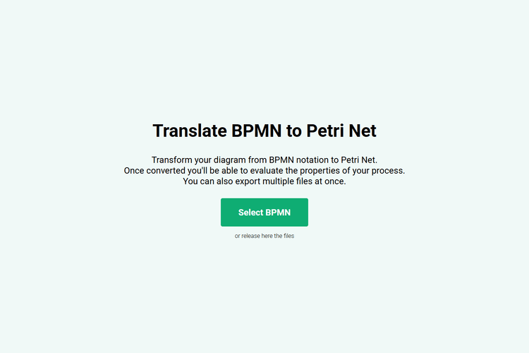 BPMN2Petri