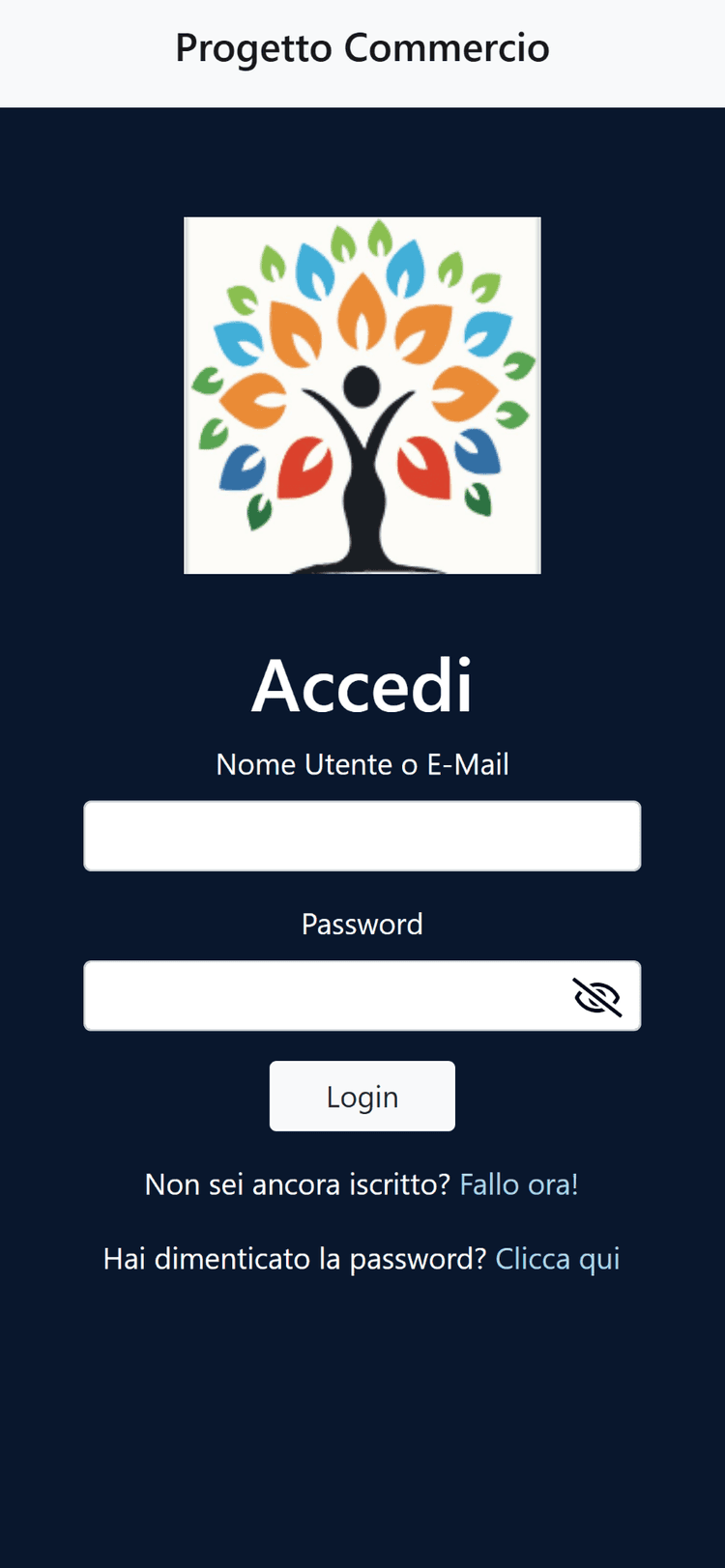Progetto Commercio