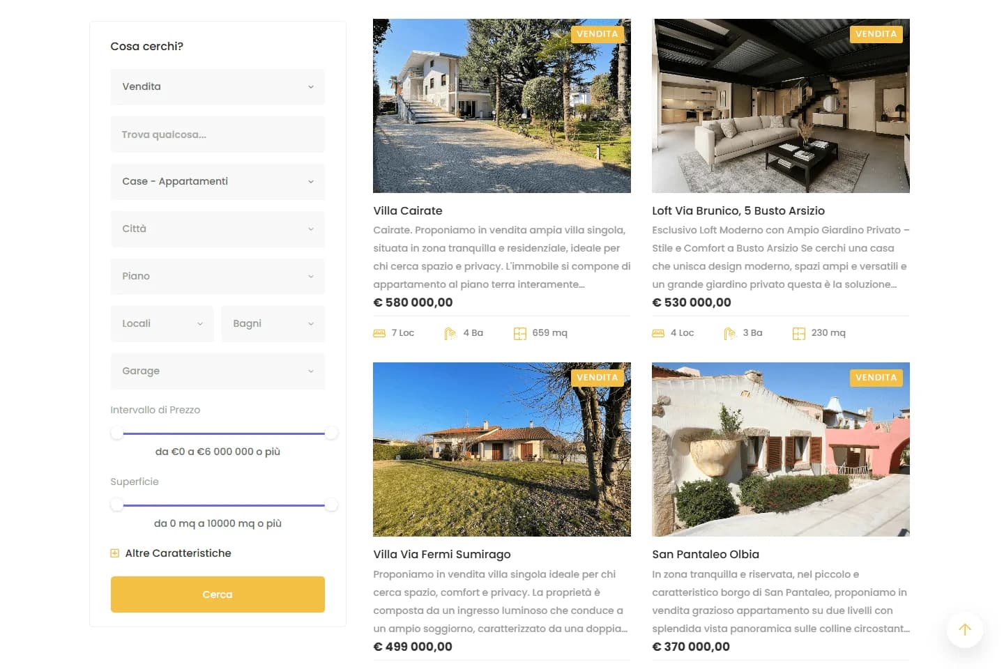 Vecchi360 project preview