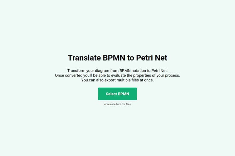 BPMN2Petri project preview
