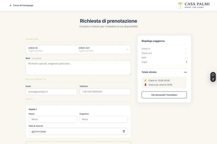 Casa Palmi project preview