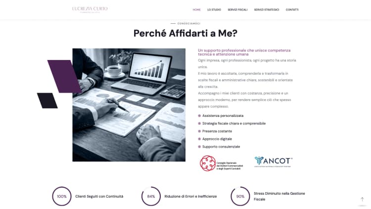 Lucrezia Curto - Commercialista project preview