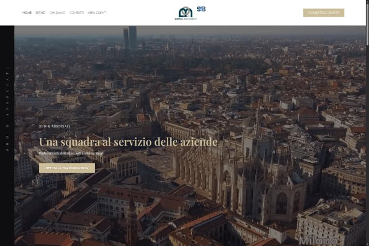 OBM Associati project preview